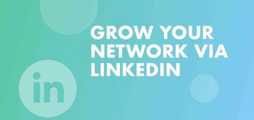Marketing tip for health practice that suggests they should grow their LinkedIn network